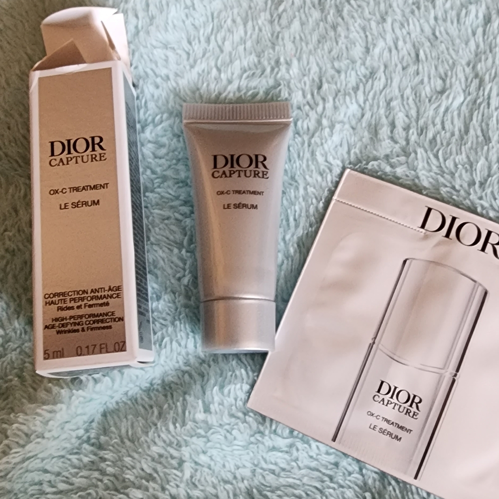 Dior Capture Ox C Treatment Le Serum Mini And Sample New